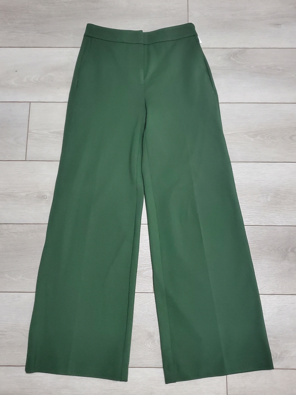 Boden Westbourne Ponte Wide Leg Trousers Size 0P Quiet Luxury Office Old Money